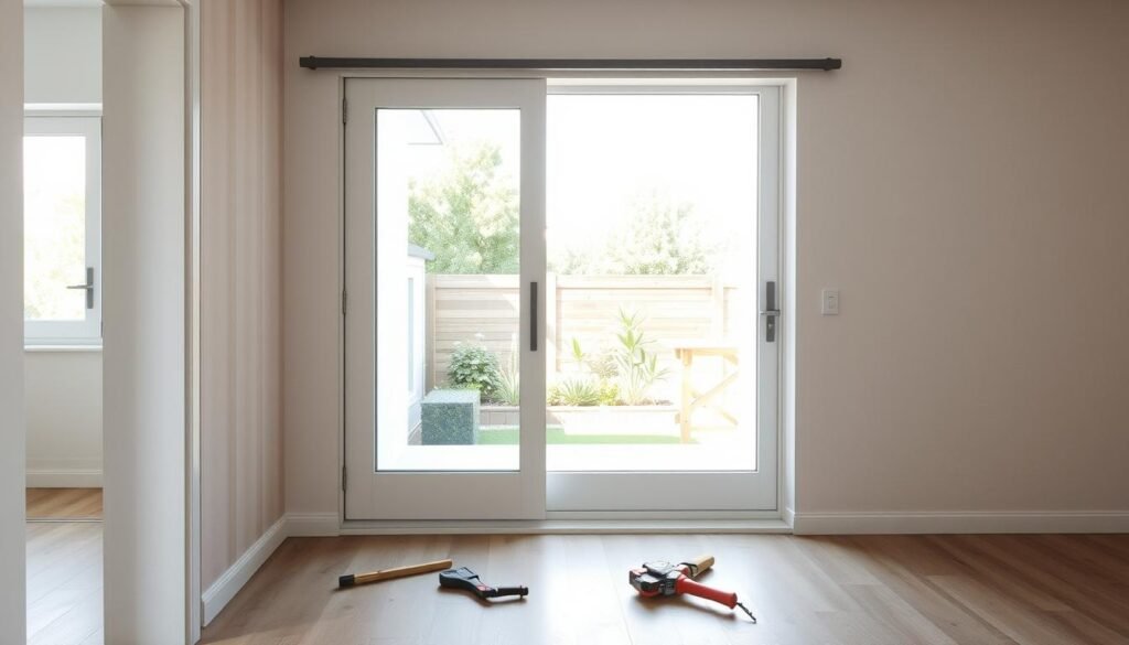 sliding door installation