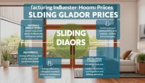 sliding door price factors