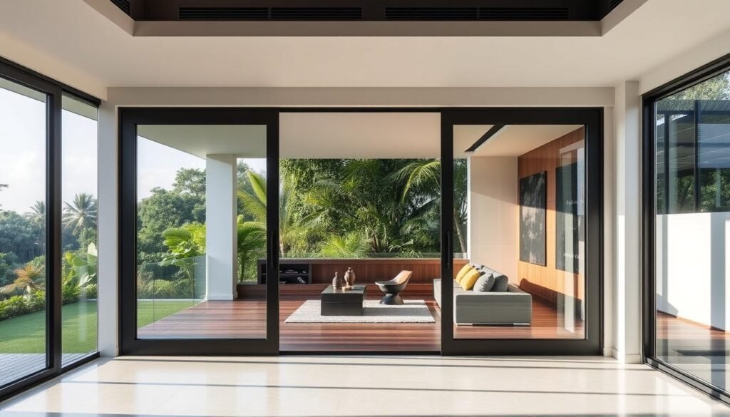 sliding glass door dimension