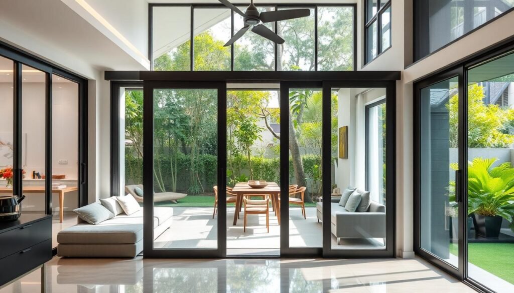 sliding glass door size