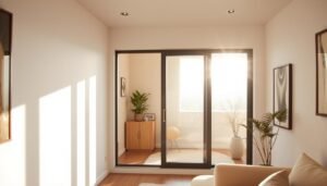 smallest sliding glass door size