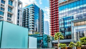 types of glass in construction glass Singapore